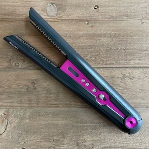 Dyson Straightener Fuchsia/Black Nickel with Travel Bag